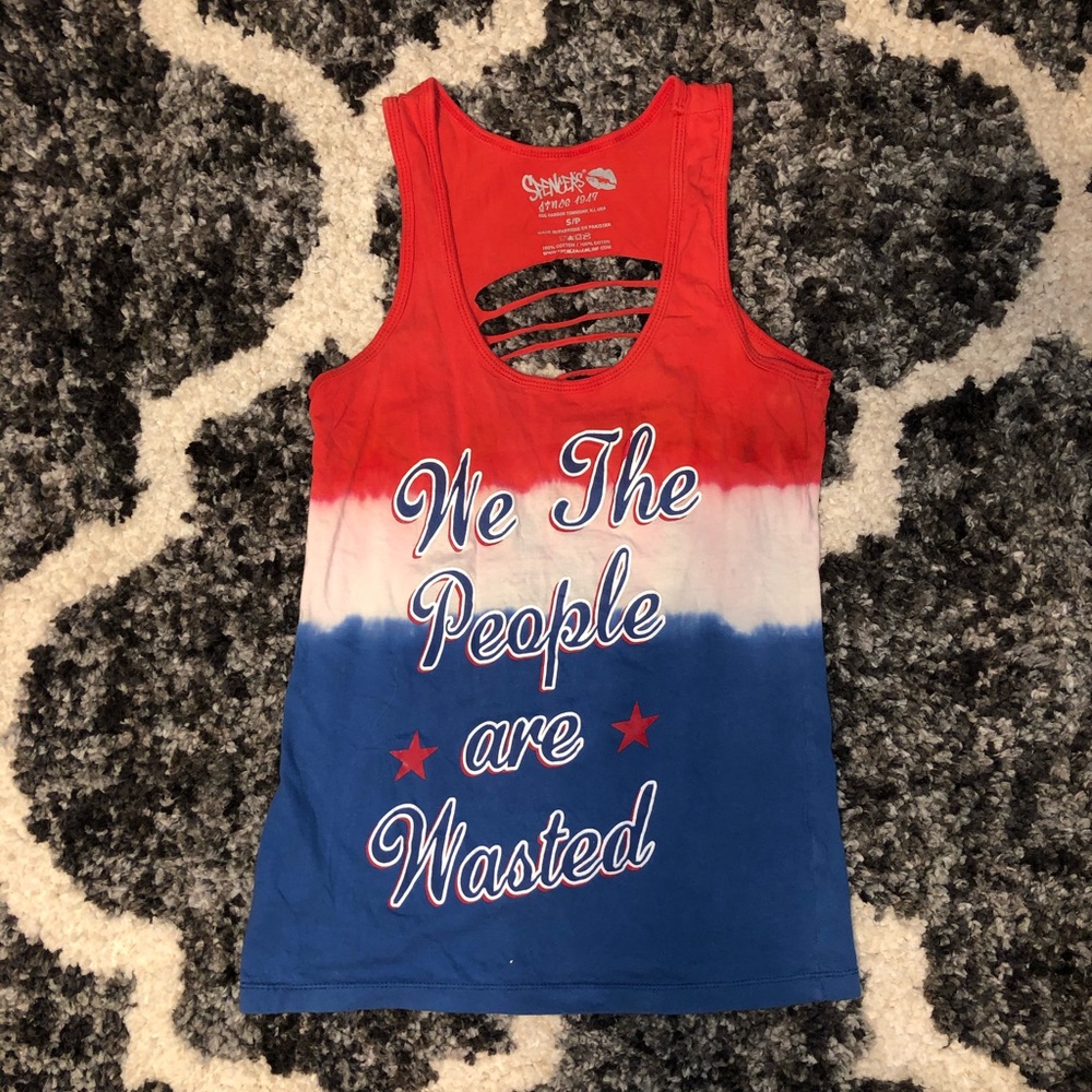 Cut up Tank Top